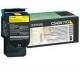 TONER RETURN PROGRAM GIALLO C540 C543 C544 X543 CAPACITA STANDARD