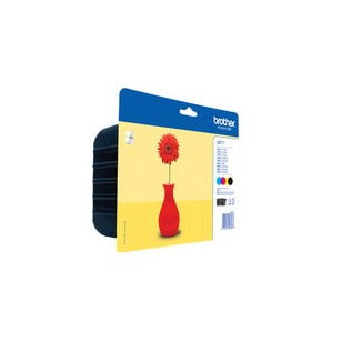 VALUE PACK CONF. DI 4 INK CIANO MAGENTA GIALLO NERO LC-121VALBP