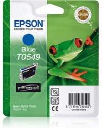CARTUCCIA HI-GLOSS BLU STYLUS PHOTO R800 R1800 BLISTER CON RS