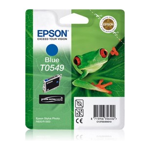 CARTUCCIA HI-GLOSS BLU STYLUS PHOTO R800 R1800 BLISTER CON RS