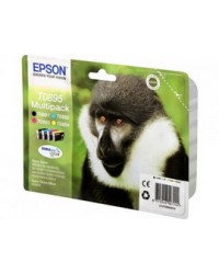 MULTIPACK T0895 CONT.N.4 CARTUCCE NERO CIANO MAGENTA GIALLO