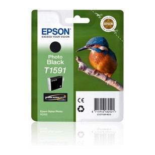CARTUCCIA NERO-FOTO EPSON ULTRACHROME HI-GLOSS SERIE MARTIN PESCATORE TAGLIA XL