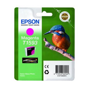CARTUCCIA MAGENTA EPSON ULTRACHROME HI-GLOSS SERIE MARTIN PESCATORE TAGLIA XL