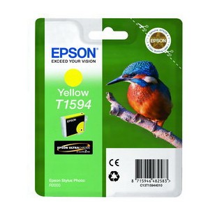 CARTUCCIA GIALLO EPSON ULTRACHROME HI-GLOSS SERIE MARTIN PESCATORE TAGLIA XL