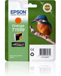 CARTUCCIA ARANCIO EPSON ULTRACHROME HI-GLOSS SERIE MARTIN PESCATORE TAGLIA XL