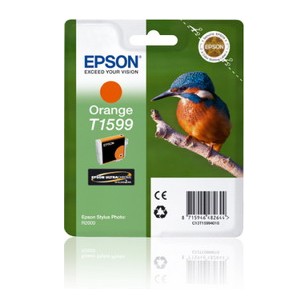 CARTUCCIA ARANCIO EPSON ULTRACHROME HI-GLOSS SERIE MARTIN PESCATORE TAGLIA XL
