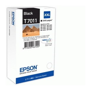 TANICA INCHIOSTRO A PIGMENTI NERO EPSON DURABRITE ULTRA, XXL