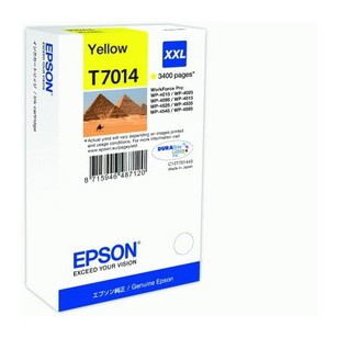 TANICA INCHIOSTRO A PIGMENTI GIALLO EPSON DURABRITE ULTRA, XXL