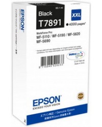 TANICA INCHIOSTRO A PIGMENTI NERO EPSON DURABRITE ULTRA SERIE T789 XXL