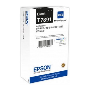 TANICA INCHIOSTRO A PIGMENTI NERO EPSON DURABRITE ULTRA SERIE T789 XXL