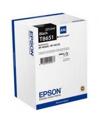 TANICA INCHIOSTRO A PIGMENTI NERO EPSON DURABRITE ULTRA SERIE ULTRA T8651 XXL