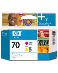 TESTINA DI STAMPA HP 70, MAGENTA E GIALLO