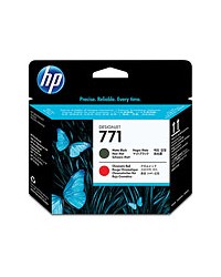 TESTINA DI STAMPA DESIGNJET HP 771 NERO MATTE / RED CROMATIC