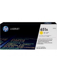 HP 651A TONER CARTRIDGE GIALLO