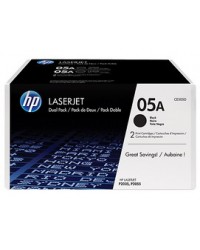 SCATOLA DI 2 CARTUCCE DI STAMPA HP LASERJET HP NR. 05A