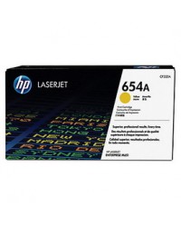 HP 654A TONER CARTRIDGE GIALLO LASER JET