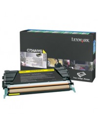 TONER GIALLO C734, C736, X734, X736, X738, RETURN PROGRAM