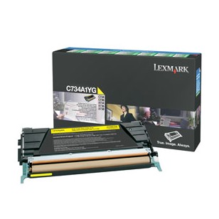 TONER GIALLO C734, C736, X734, X736, X738, RETURN PROGRAM
