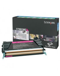 TONER MAGENTA C736, X736, X738, ALTA CAPACITA RETURN PROGRAM