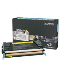 TONER GIALLO C736, X736, X738, ALTA CAPACITA RETURN PROGRAM