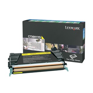 TONER GIALLO C736, X736, X738, ALTA CAPACITA RETURN PROGRAM