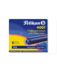 CARTUCCE PER STILOGRAFICA PELIKAN TP6 BLU