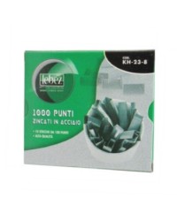 PUNTI PER CUCITRICE LEBEZ KH23/8 (30-50FF) DA 1000 PZ