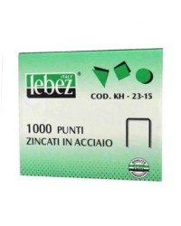 PUNTI PER CUCITRICE LEBEZ KH23/15 DA 1000 PZ