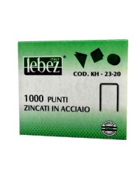 PUNTI PER CUCITRICE LEBEZ KH23/20 DA 1000 PZ