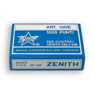 PUNTI PER CUCITRICE ZENITH ART. 130/E DA 1000 PZ