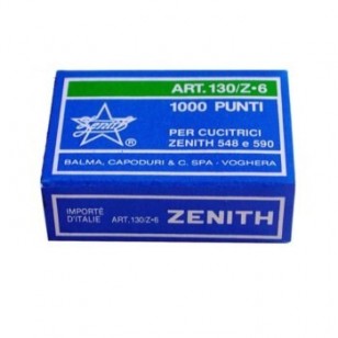 PUNTI PER CUCITRICE ZENITH ART. 130/Z DA 1000 PZ