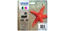 Cartucce di inchiostro Epson Multipack BK/C/M/Y XL serie 603 Stella Marina