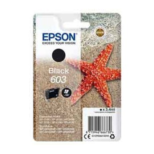 Cartuccia di inchiostro Epson Nero serie 603 Stella Marina