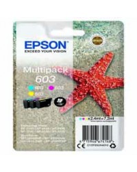 Cartucce di inchiostro Epson Multipack C/M/Y serie 603 Stella Marina