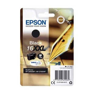 CARTUCCIA A PIGMENTI NERO EPSON DURABRITE ULTRA, SERIE 16XXL