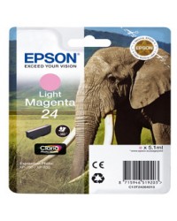 CARTUCCIA MAGENTA-CHIARO CLARIA PHOTO HD SERIE 24 ELEFANTE