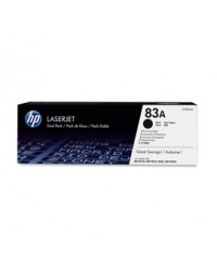 CONFEZIONE DI 2 TONER HP 83A NERO
