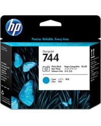 TESTINA DI STAMPA NERO FOTOGRAFICO/CIANO DESIGNJET HP 744