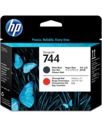 TESTINA DI STAMPA NERO OPACO /ROSSO CROMATICO DESIGNJET HP 744