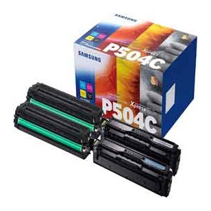 Hp/Samsung Confezione da 4 cartucce toner nero/ciano/magenta/giallo CLT-P504C