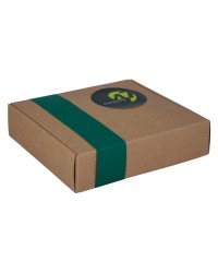CANTINETTA CON FIOCCO PER 3 BOTTIGLIE 29x35x9 CM