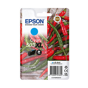 Epson Cartuccia Peperoncino 503XL Ciano 6,4 ml