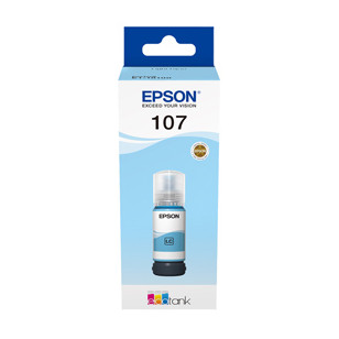 Epson Cartuccia EcoTank 107 Ciano Chiaro