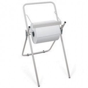 DISPENSER PER BOBINA CARTA OFFICINA A CAVALLETTO DA TERRA S/RUOTE OD76342