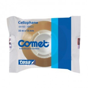 ADESIVO TRASPARENTE COMET 15X33 PVC