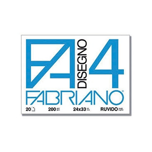ALBUM DA DISEGNO FABRIANO F4 33X48 GR.220