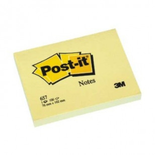 POST IT 3M 657 76X102 GIALLO