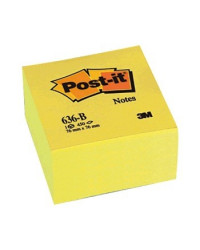 POST IT 3M 636B CUBO GIALLO CANARY 450FF