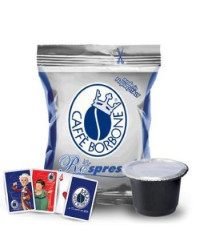 CAPSULE  RESPRESSO BORBONE MISCELA BLU 100PZ.