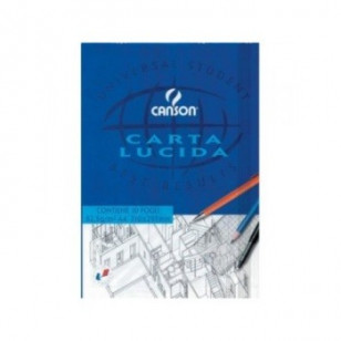 CARTA LUCIDA CANSON 757310/200005825 A/4 GR.82,5 IN BLOCCO DA 10 FG